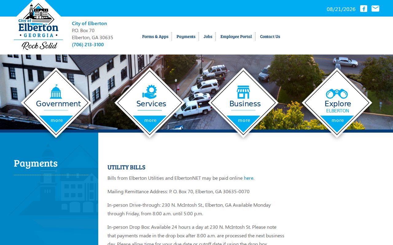 Elberton court docket citation payment instructions